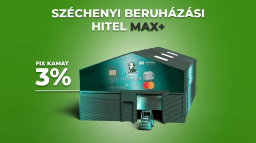 KAVOSZ Széchenyi Beruházási Hitel MAX+ KAVOSZ Széchenyi Beruházási Hitel MAX+