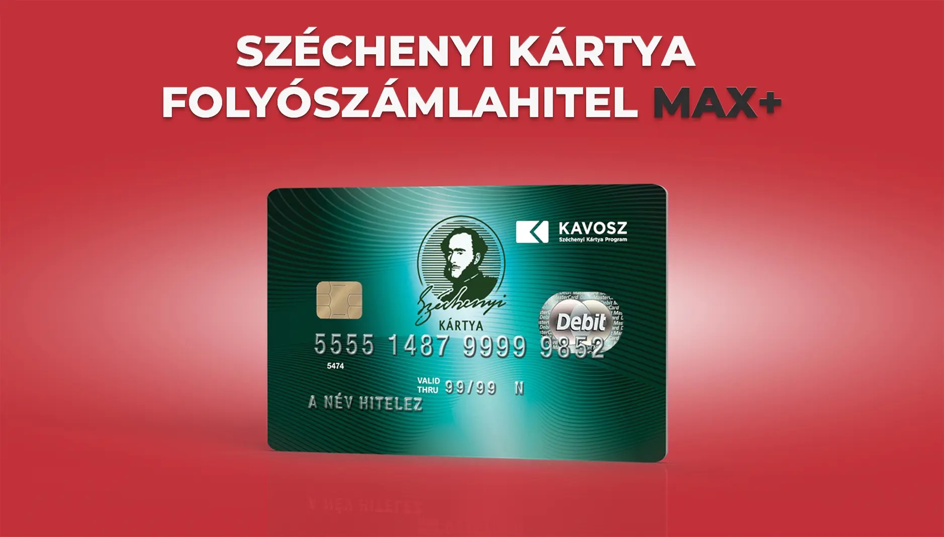KAVOSZ Széchenyi Kártya Folyószámlahitel MAX+